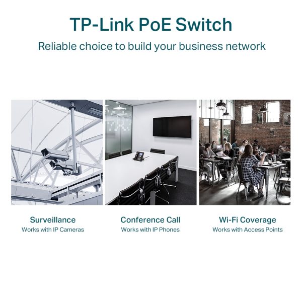 TP-LINK TL-SG1218MPE - SMART SWITCH GIGABIT 18 PORTS AVEC 16 PORTS POE+ 10/100/1000 MBPS -QoS - IGMP – Image 9