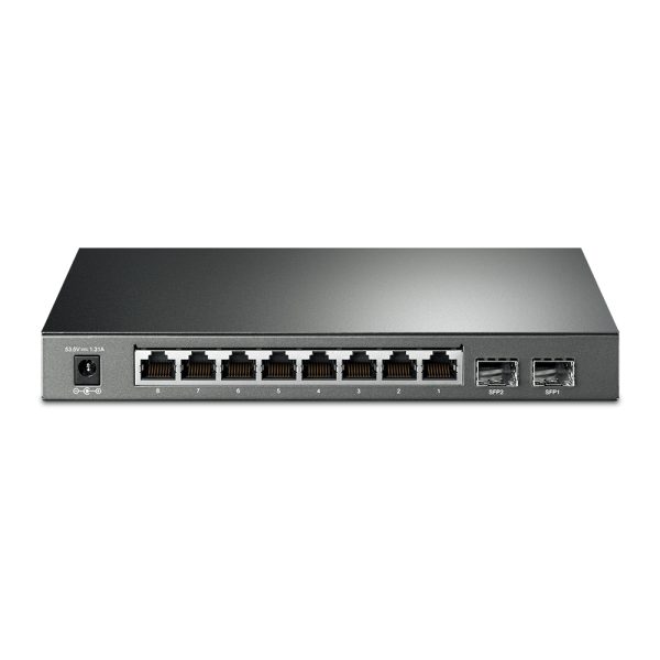 TPLINK TL-SG2210P - SWITCH SMART GIGABITE OMADA - 8 PORTS POE+ AVEC 2 EMPLACEMENT SFP -QOS - IGMP – Image 3