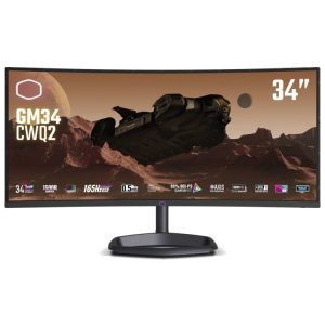 ECRAN COOLER MASTER GM34CWQ2 - 34" UWQHD 2.5K - CURVED - DALL VA - 165 Hz - 0.5MS -HDR400 -FREESYNC