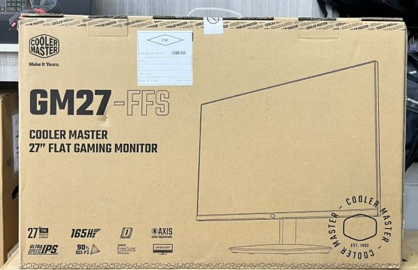 ECRAN COOLER MASTER GM27-FFS - 27" FHD - FAST IPS - 165 HZ - 0,5MS - ADAPTIVE SYNC - HDMI - DP – Image 3