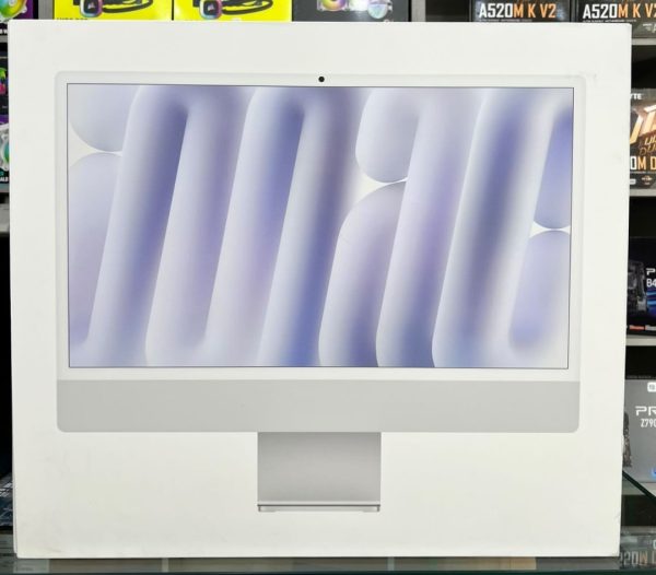 APPLE IMAC 2024 - CPE M4 10-CORE - 16GB RAM - 512GB SSD -24 INCH RETINA 4.5K -GPU 10 COEURS -SILVER – Image 4