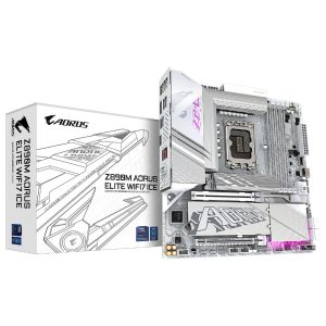 GIGABYTE Z890M AORUS ELITE WIFI7 ICE - MICRO ATX - SOCKET 1851 - WI-FI 7 -BLUETOOTH -4XDDR5 -M.2 5.0