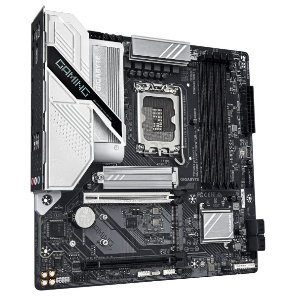 GIGABYTE Z890M GAMING X - MICRO ATX - SOCKET 1851 - 4X DDR5 - M.2 PCIE 5.0 - USB 3.0 - LAN 2.5 GBE – Image 3