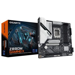 GIGABYTE Z890M GAMING X - MICRO ATX - SOCKET 1851 - 4X DDR5 - M.2 PCIE 5.0 - USB 3.0 - LAN 2.5 GBE