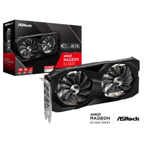 ASROCK CHALLENGER RX 6600 - 8G GDDR6 - 1080 FHD Up to 8K - PCIE 4.0 - HDMI - DP - FREESYNC - BLACK