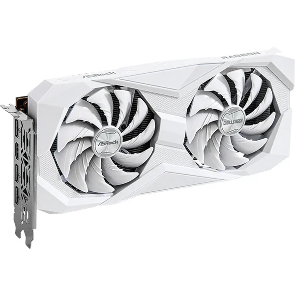 ASROCK CHALLENGER RX 6600 - 8G GDDR6 - 1080 FHD Up to 8K - PCIE 4.0 - HDMI - DP - FREESYNC - WHITE – Image 2