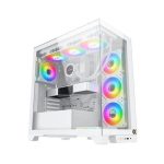 XIGMATEK ENDORPHIN ULTRA ARCTIC - BOITER MOYEN TOUR - 5 FAN 120mm ARGB - USB - TYPE C - WHITE