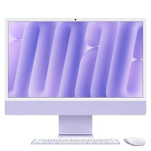 APPLE IMAC 2024 - CPE M4 10-CORE - 16GB RAM - 512GB SSD -24 INCH RETINA 4.5K -GPU 10 COEURS -SILVER