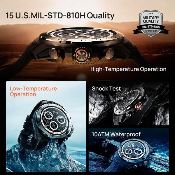 MIBRO GS EXPLORER - SMARTWATCH GPS 47.8MM - BLUETOOTH - 1,32 AMOLED - ÉTANCHÉITÉ - 150+ SPORTS MODE – Image 5