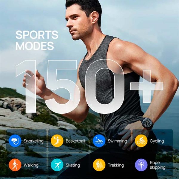 MIBRO GS EXPLORER - SMARTWATCH GPS 47.8MM - BLUETOOTH - 1,32 AMOLED - ÉTANCHÉITÉ - 150+ SPORTS MODE – Image 7