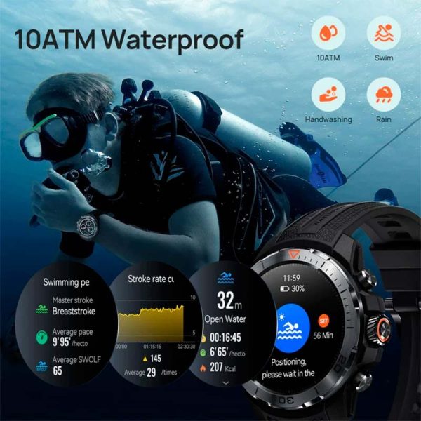 MIBRO GS EXPLORER - SMARTWATCH GPS 47.8MM - BLUETOOTH - 1,32 AMOLED - ÉTANCHÉITÉ - 150+ SPORTS MODE – Image 8
