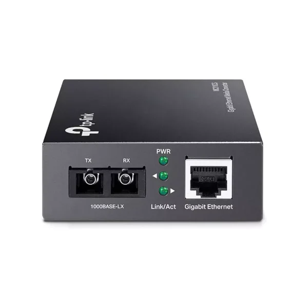 TP-LINK MC210CS - CONVERTISSEUR DE MÉDIA - MONOMODE - 2 PORTS FIBRE OPTIQUE 15 KM TP - 1000 MBPS