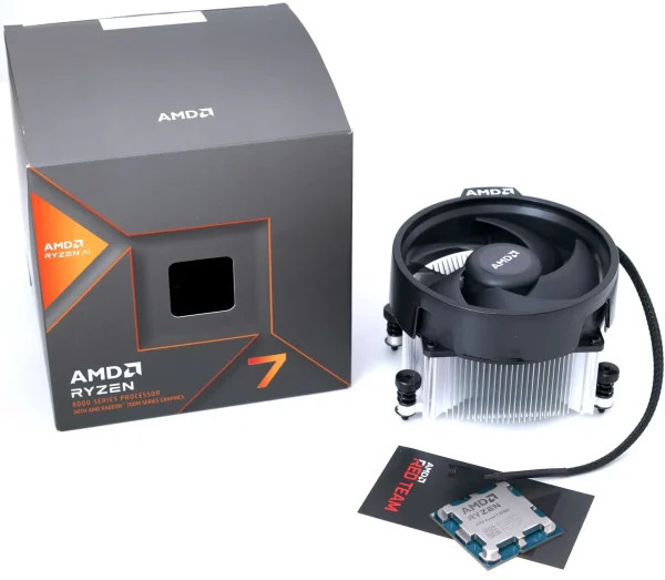 PROCESSEUR AMD RYZEN 7 8700G WRAITH SPIRE - 5.1 GHZ - 16Mo Cache - AMD ZEN 4 - AMD RADEON - 65 W – Image 3