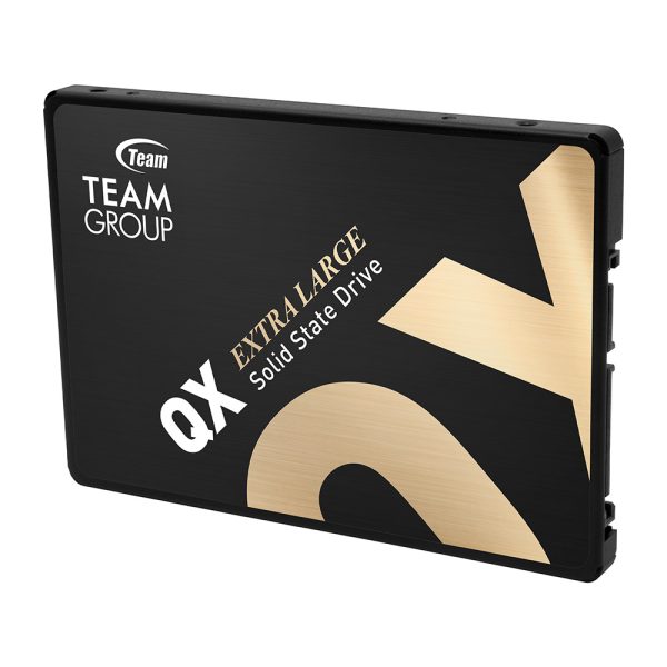 TEAMGROUP QX 4TB SSD - 2,5" SATA III - JUSQUA 560 MO/S - RÉSISTANT - SILENCIEUX - 3D QLC NAND -BLACK – Image 2