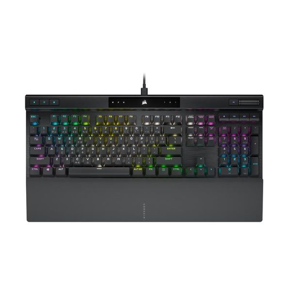 CORSAIR K70 PRO RGB - CLAVIER MECHANIQUE - CHERRY MX SPEED SILVER - ANTI-GHOSTING - 8000HZ - BLACK – Image 6