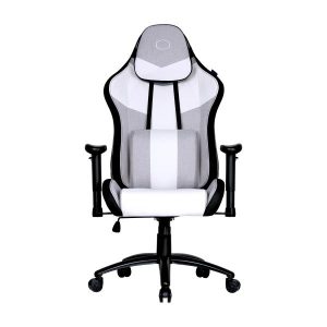 COOLER MASTER CHAISE GAMING CALIBRE R3C - TISSU - INCLINABLE 180 -ACCOUDOIRS 2D -150 KG -GRY & WHITE