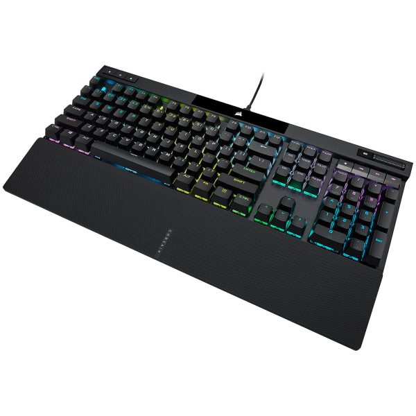 CORSAIR K70 PRO RGB - CLAVIER MECHANIQUE - CHERRY MX SPEED SILVER - ANTI-GHOSTING - 8000HZ - BLACK – Image 4