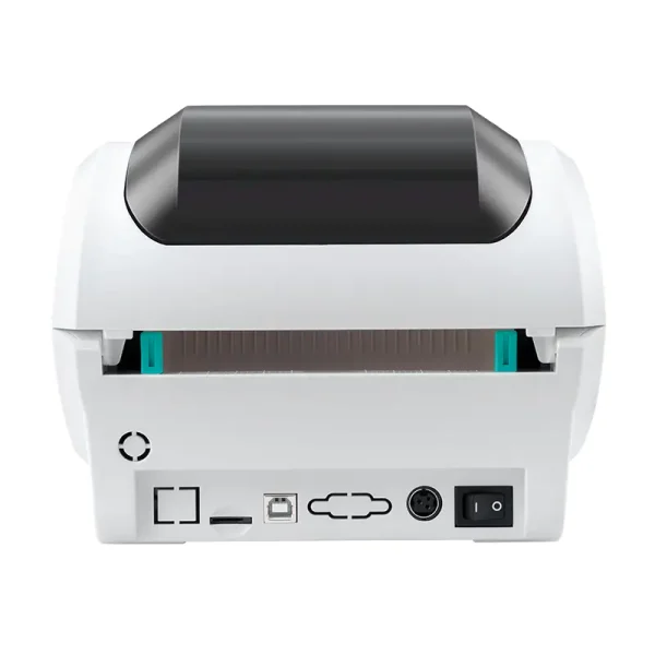 L'imprimante XPRINTER XP-470B est idéale pour l'impression de codes-barres 1D et 2D grâce à sa technologie thermique avancée. Elle offre une connectivité USB et Bluetooth pour plus de flexibilité et prend en charge les cartes SD pour un stockage supplémentaire. Avec une largeur d'impression de 118 mm et une résolution de 203 DPI, elle garantit une qualité d'impression nette et précise. Parfaite pour les entreprises nécessitant une solution d'impression rapide et fiable. – Image 2