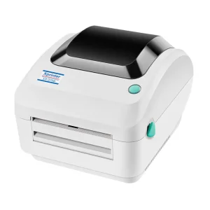 L'imprimante XPRINTER XP-470B est idéale pour l'impression de codes-barres 1D et 2D grâce à sa technologie thermique avancée. Elle offre une connectivité USB et Bluetooth pour plus de flexibilité et prend en charge les cartes SD pour un stockage supplémentaire. Avec une largeur d'impression de 118 mm et une résolution de 203 DPI, elle garantit une qualité d'impression nette et précise. Parfaite pour les entreprises nécessitant une solution d'impression rapide et fiable.