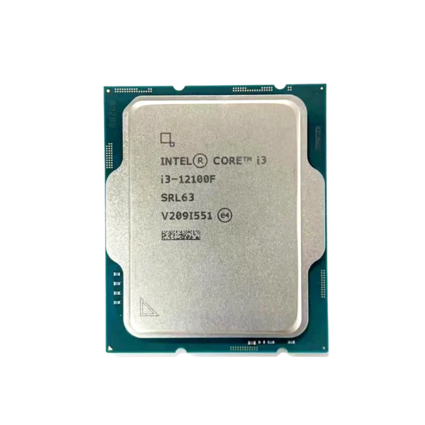 PROCESSEUR INTEL CORE I3-12100F - QUAD- CORE - 3.3 GHZ - 4.3 GHZ - 8-THREADS SOCKET 1700 – Image 2