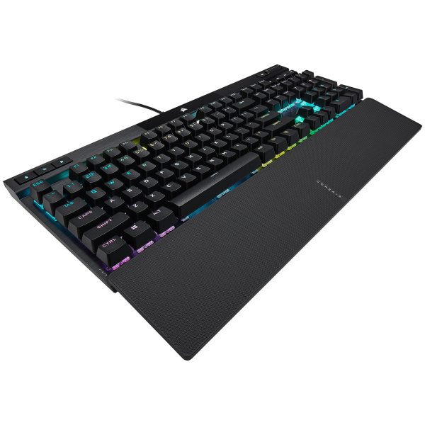 CORSAIR K70 PRO RGB - CLAVIER MECHANIQUE - CHERRY MX SPEED SILVER - ANTI-GHOSTING - 8000HZ - BLACK – Image 3