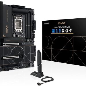 ASUS PROART Z890 CREATOR WIFI - ATX ADVENCED AI - 4XDDR5 - 4X M.2 PCIE - WI-FI 7 - 2.5 GBE - BLACK