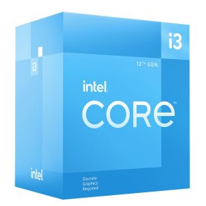 PROCESSEUR INTEL CORE I3-12100F - QUAD- CORE - 3.3 GHZ - 4.3 GHZ - 8-THREADS SOCKET 1700