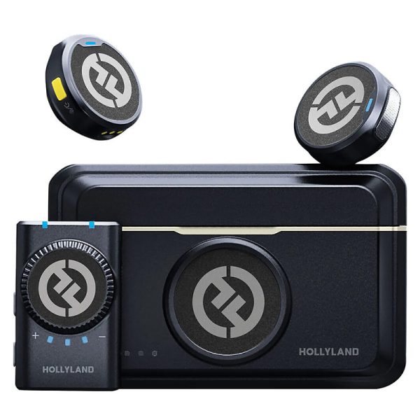 HOLLYLAND LARK M2 MICROPHONE SANS FIL - ULTRA-COMPACT - DSLR CAMÉRA - LARKSOUND - ENC - 1950MAH – Image 2