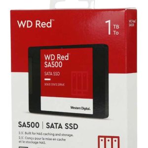 WESTERN DIGITAL RED SA500 - 1TO SSD SATA 2.5 - 6GB/S - 560MB/S - NAS 3D NAND - SYNOLOGY - BLACK