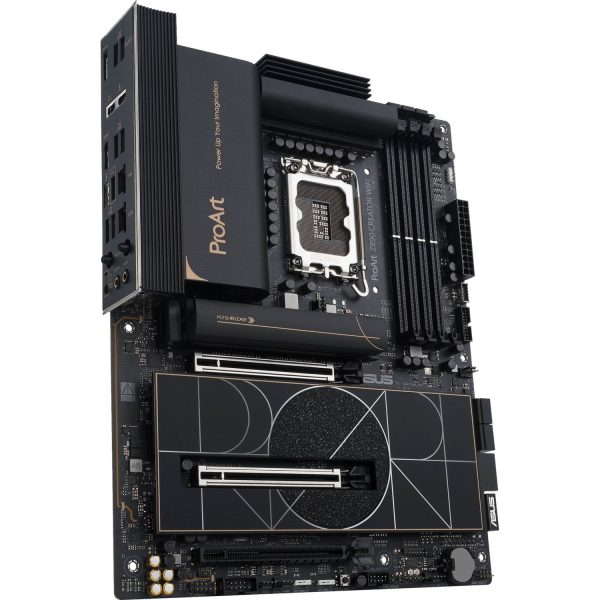 ASUS PROART Z890 CREATOR WIFI - ATX ADVENCED AI - 4XDDR5 - 4X M.2 PCIE - WI-FI 7 - 2.5 GBE - BLACK – Image 3