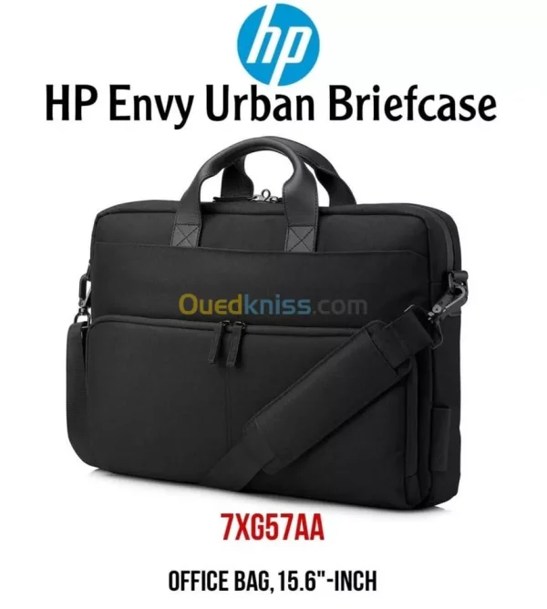 SACOCHE HP ENVY URBAN 15" TOPLOAD - IMPERMÉABLE - QUALITÉ PRÉMIUM - LAPTOP & DOCUMENTS - BLACK