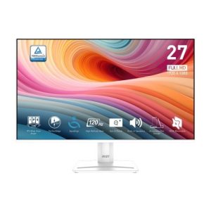 ECRAN MSI PRO MP275W E2 - 27" FHD - DALL IPS - 120HZ -1MS - HDMI/DP - ADAPTIVE-SYNC - VESA - WHITE