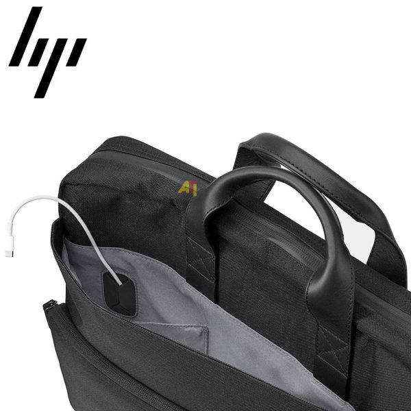 SACOCHE HP ENVY URBAN 15" TOPLOAD - IMPERMÉABLE - QUALITÉ PRÉMIUM - LAPTOP & DOCUMENTS - BLACK – Image 6