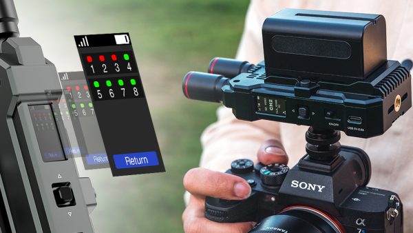 HOLLYLAND MARS 4K - SYSTÈME DE TRANSMISSION VIDÉO SANS FII 4K - 20MBPS - 150M FPS -HDMI & SDI -BLACK – Image 16