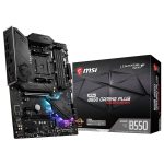 MSI MPG B550 GAMING PLUS ATX - AMD AM4 - 4x DDR4 - SATA 6Gb/s + M.2 - USB 3.1 - PCI-E 4.0 - BLACK