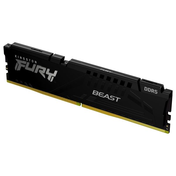KINGSTON FURY BEAST - 16GO DDR5 - 1 BARRETTE 16GO - 5200MHZ CL36 - XMP 3.0 - AMD/INTEL - BLACK