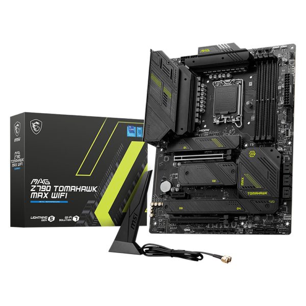 MSI MAG Z790 TOMAHAWK MAX WIFI - SOCKET 1700 - INTEL Z790 - 4XDDR5 - M.2 PCIE 5.0 - WI-FI7 -LAN 2.5