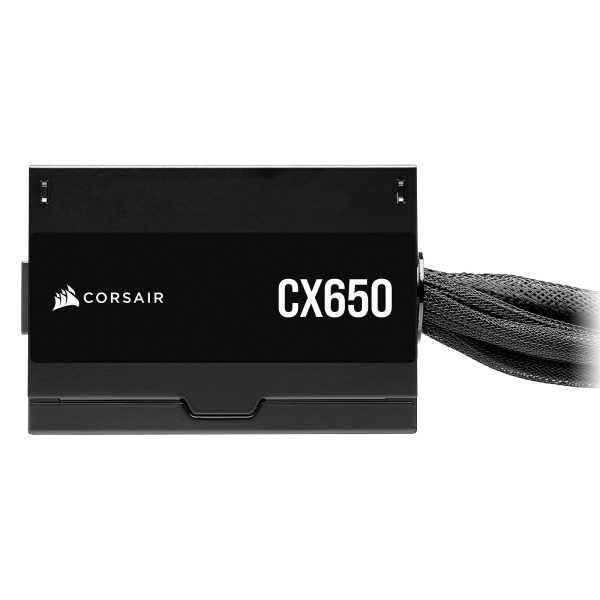 CORSAIR CX650 - ALIMENTATION ATX 650W - 80 PLUS BRONZE - VENTILATEUR 120MM - CÂBLAGE FIXE - BLACK – Image 5