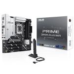ASUS PRIME Z890M-PLUS WIFI MATX - SOCKET INTEL 1851 -4X DDR5 - M.2 PCIE 5.0 - LAN 2.5 WI-FI 7 -BLACK