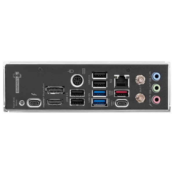 MSI Z890 GAMING PLUS WIFI - ATX SOCKET 1851 - Intel Z890 - 4X DDR5 - M.2 PCIE 5.0 - WI-FI 7 - LAN 5G – Image 5