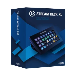 ELGATO STREAM DECK XL - CONTRÔLEUR DE STREAMING - 32 TOUCHES - MAGNETIC STAND - USB-C - BLACK