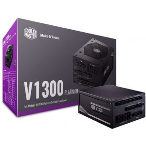 COOLER MASTER V1300 - ALIMENTATION 1300W PLATINUM - FULL MODULAIRE - 80 PLUS - BLACK