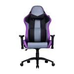 COOLER MASTER CHAISE GAMING CALIBRE R3 - CUIR PU - INCLINABLE 180 - ACCOUDOIRS 2D - 150 KG - PURPLE
