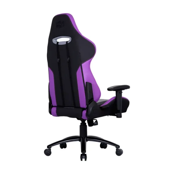 COOLER MASTER CHAISE GAMING CALIBRE R3 - CUIR PU - INCLINABLE 180 - ACCOUDOIRS 2D - 150 KG - PURPLE – Image 5