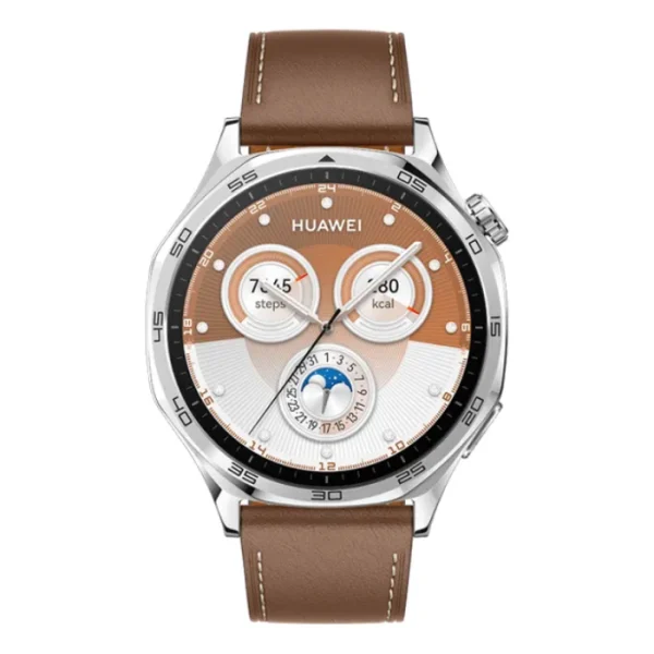 HUAWEI WATCH GT5 - SMARTWACH 46mm - BLUETOOTH 5.2 - 1.43" AMOLED - ACIER - SPORT MODE -SILVER