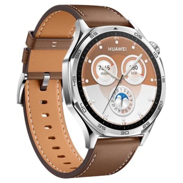HUAWEI WATCH GT5 - SMARTWACH 46mm - BLUETOOTH 5.2 - 1.43" AMOLED - ACIER - SPORT MODE -SILVER – Image 2