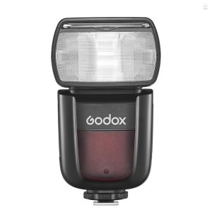 GODOX V1C - FLASH TTL PROFESSIONNEL POUR CANON - RADIO GODOX X - ÉCRAN LCD - 100 M- 2600MAH - BLACK