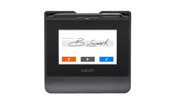 WACOM TABLETTE DE SIGNATURE STU-540 - 5" LCD TFT - STYLET - 800 x 480 PXLS - 2540 LPI - USB - NOIR – Image 4