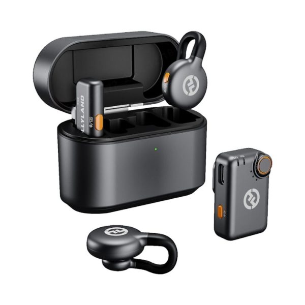 HOLLYLAND LARK M2S COMBO - MICROPHONE SANS FIL - ULTRA-C - 2TX + 1RX + RX CAMERA - 2,4 GHZ - BLACK – Image 2