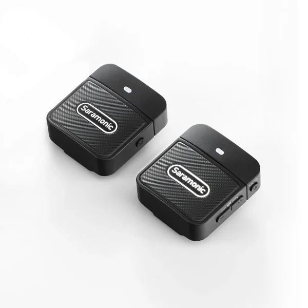 SARAMONIC BLINK100 B1 - MICROPHONE SANS FIL -ULTRA COMPACT - DUAL CHANEL- 1TX + 1RX - 2.4 GHZ- BLACK – Image 4